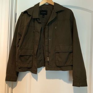 Banana Republic khaki Utility Jacket